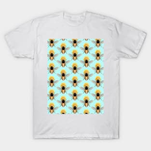 Honey Bees Pattern T-Shirt